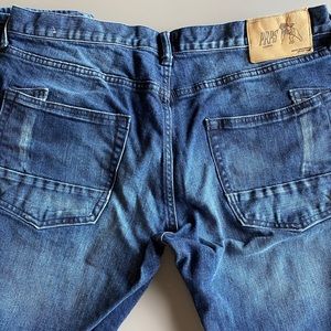 TWO pairs of PRPS New Condition size 36 jeans
